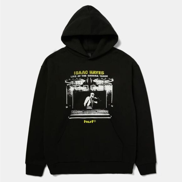 HUF Issac Hayes Sahara Tahoe Heavyweight Hoodie - Picture 1 of 5
